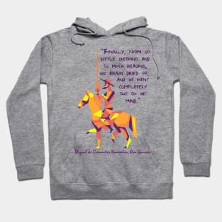 Don Quixote Quote Hoodie